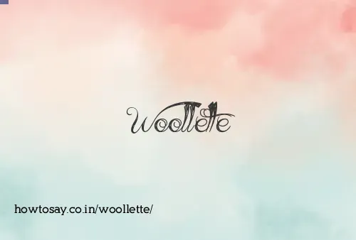 Woollette