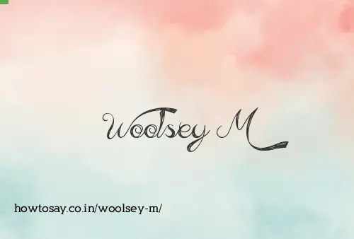 Woolsey M