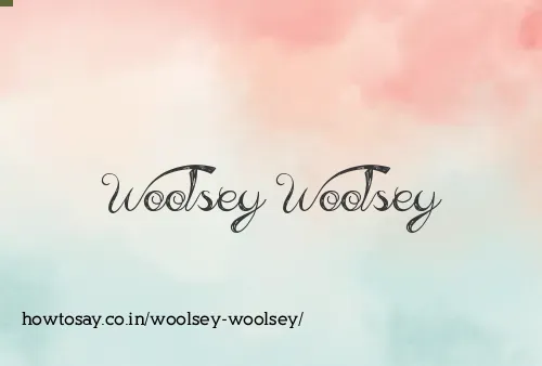Woolsey Woolsey