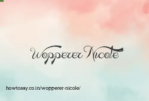 Wopperer Nicole