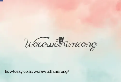 Worawutthumrong