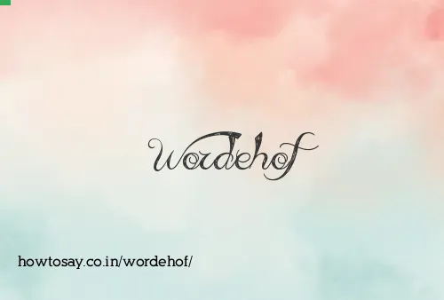 Wordehof