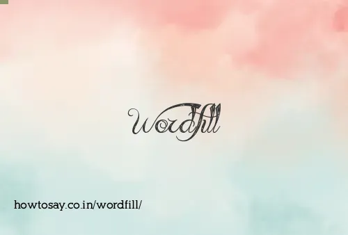 Wordfill