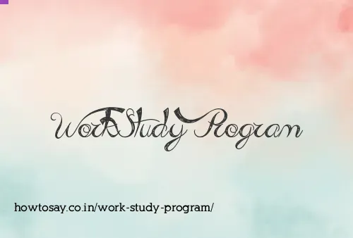 Work Study Program