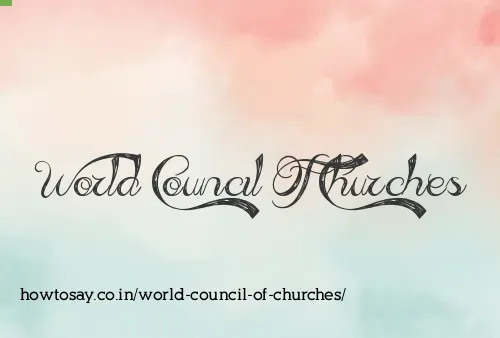 World Council Of Churches
