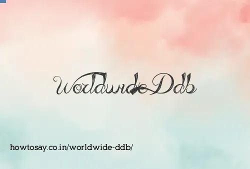 Worldwide Ddb