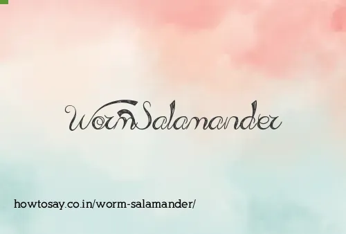 Worm Salamander
