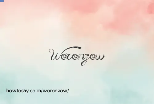 Woronzow