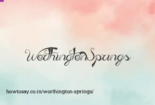 Worthington Springs