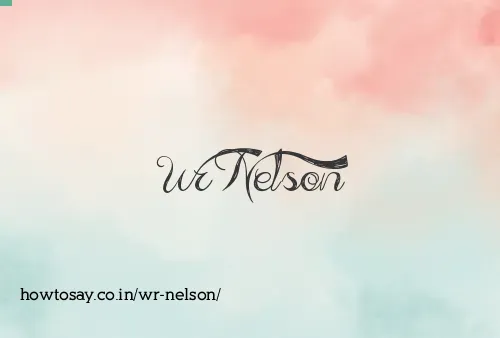 Wr Nelson