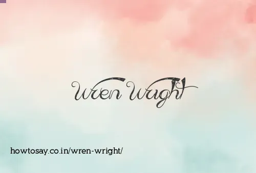 Wren Wright