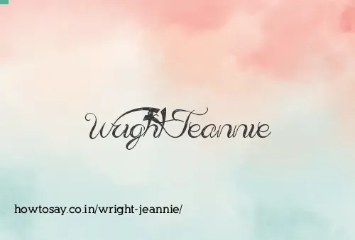 Wright Jeannie