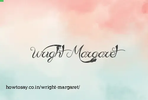 Wright Margaret
