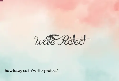 Write Protect