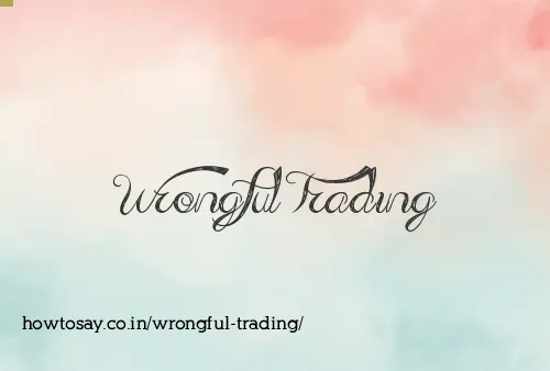 Wrongful Trading