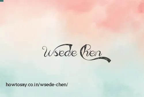 Wsede Chen