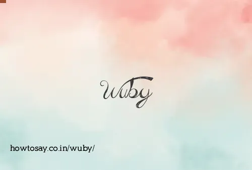 Wuby