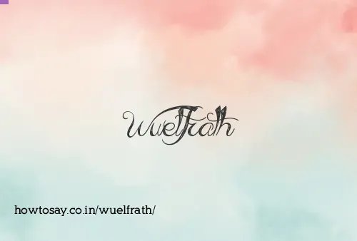Wuelfrath