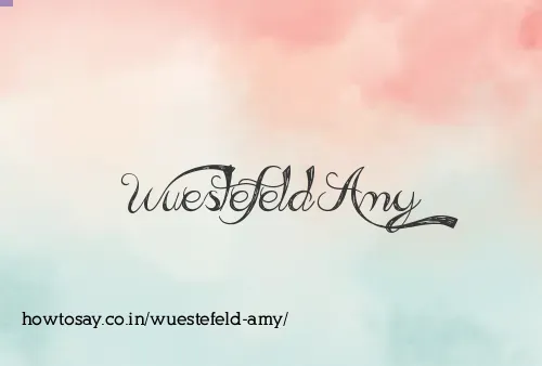 Wuestefeld Amy