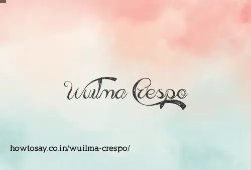 Wuilma Crespo