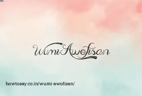 Wumi Awofisan