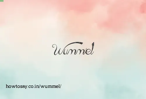 Wummel