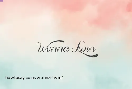 Wunna Lwin