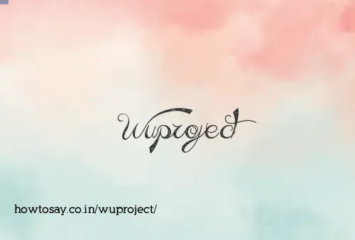 Wuproject