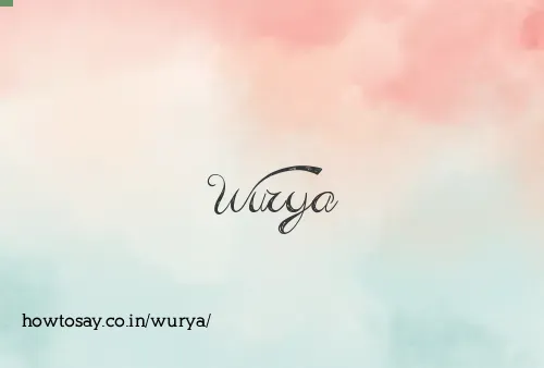 Wurya