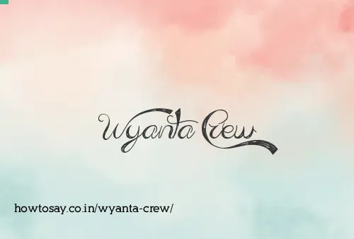 Wyanta Crew
