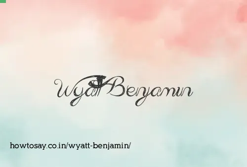 Wyatt Benjamin