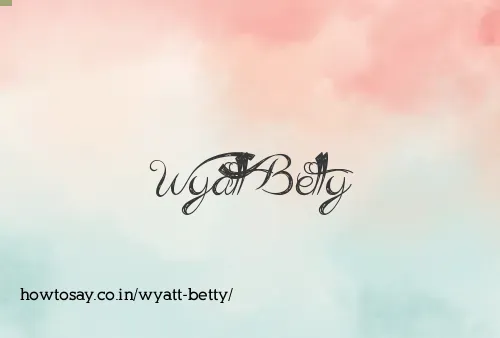 Wyatt Betty