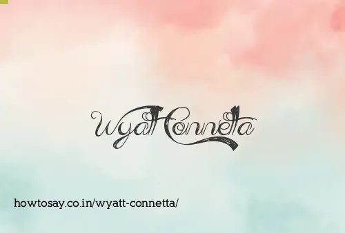 Wyatt Connetta