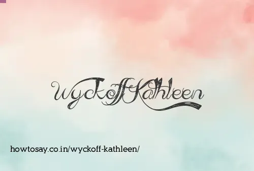 Wyckoff Kathleen