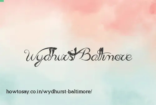 Wydhurst Baltimore