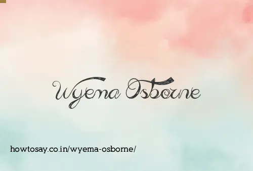 Wyema Osborne