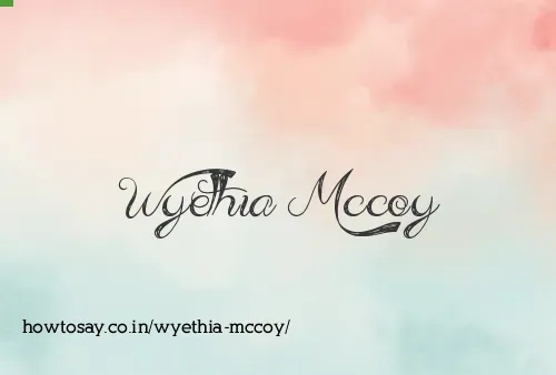 Wyethia Mccoy