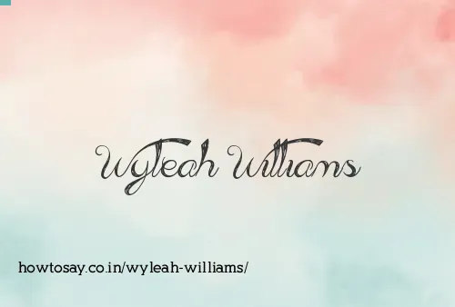 Wyleah Williams