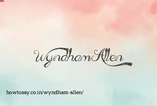 Wyndham Allen