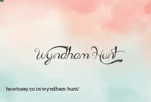 Wyndham Hunt