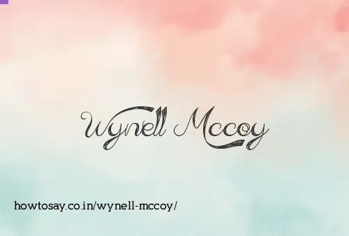 Wynell Mccoy