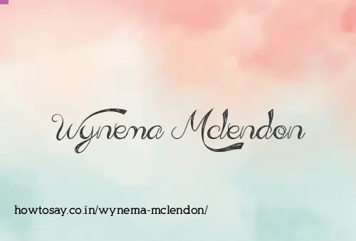 Wynema Mclendon