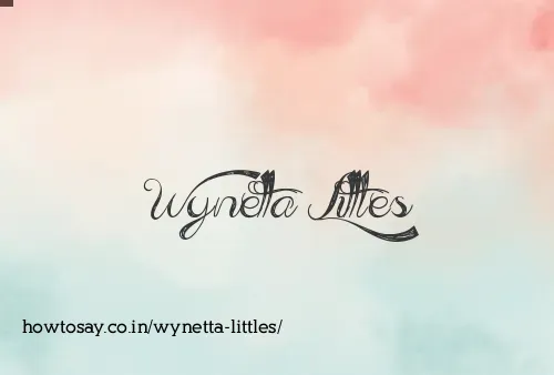 Wynetta Littles