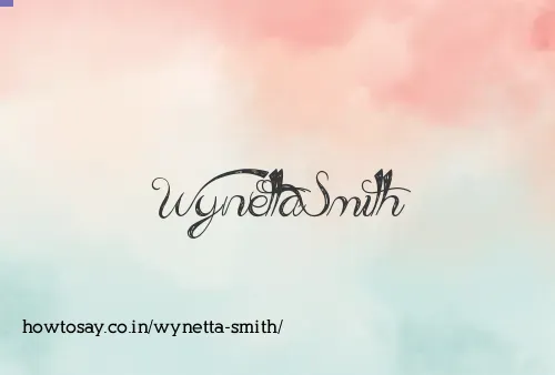 Wynetta Smith