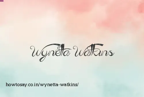 Wynetta Watkins