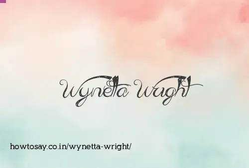 Wynetta Wright