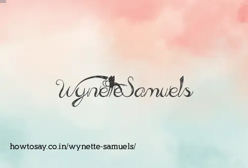 Wynette Samuels