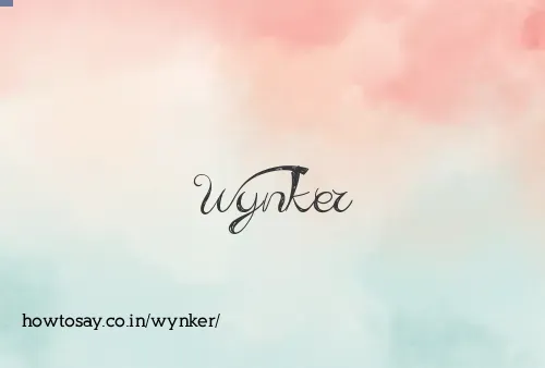 Wynker