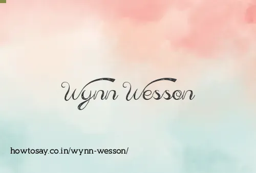 Wynn Wesson