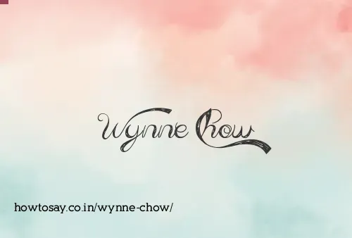 Wynne Chow